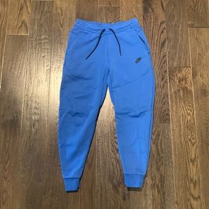 Nike Tech Fleece Joggers Blue Mens Size Small